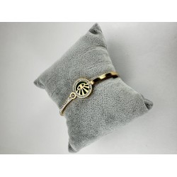 Bronz Taşlı Bileklik